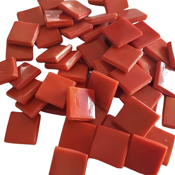 Murano Tiles (15X15Mm) Red 1 Murano - Red
