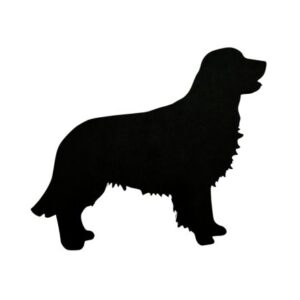 Small Black Golden Retriever - (81x65x4.5mm)