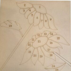 Sunflower Square - (350x350x9mm)