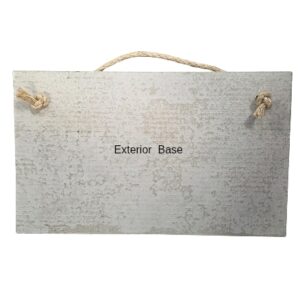 Rectangle Exterior Board - With Rope