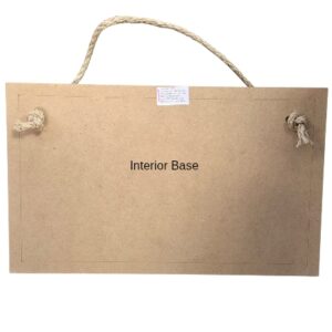 Rectangle Interior Board - With Rope