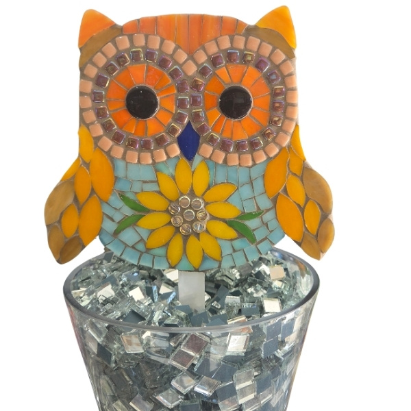 Acrylic Owl Plant Stake - (300X185X6Mm) 3 Acrylic Owl Plant Stake - (300X185X6Mm) - Image 3