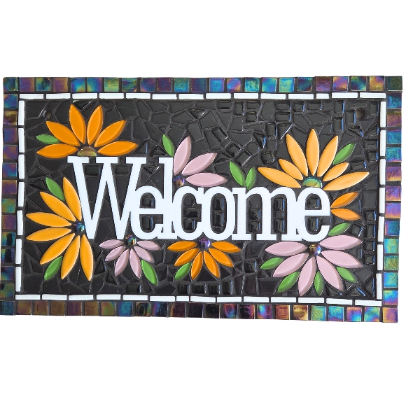 Mosaic Kit - Welcome Plaque - Retro - Exterior 1 Mosaic Kit - Welcome Plaque - Retro - Exterior