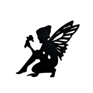 Black Wishing Fairy - 60x63x4.5mm
