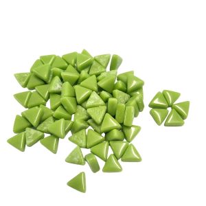 Mini Glass Triangle - Avocado - 100 grams