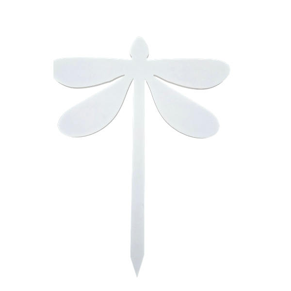 Acrylic Dragonfly Plant Stake - (300X230X6Mm) 1 Acrylic Dragonfly Plant Stake - (300X230X6Mm)