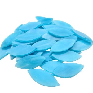 Stained Glass Petals - 2 sizes to choose - Sea Blue